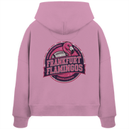 Frankfurt Flamingos - Womens Organic Boxcut Hoodie