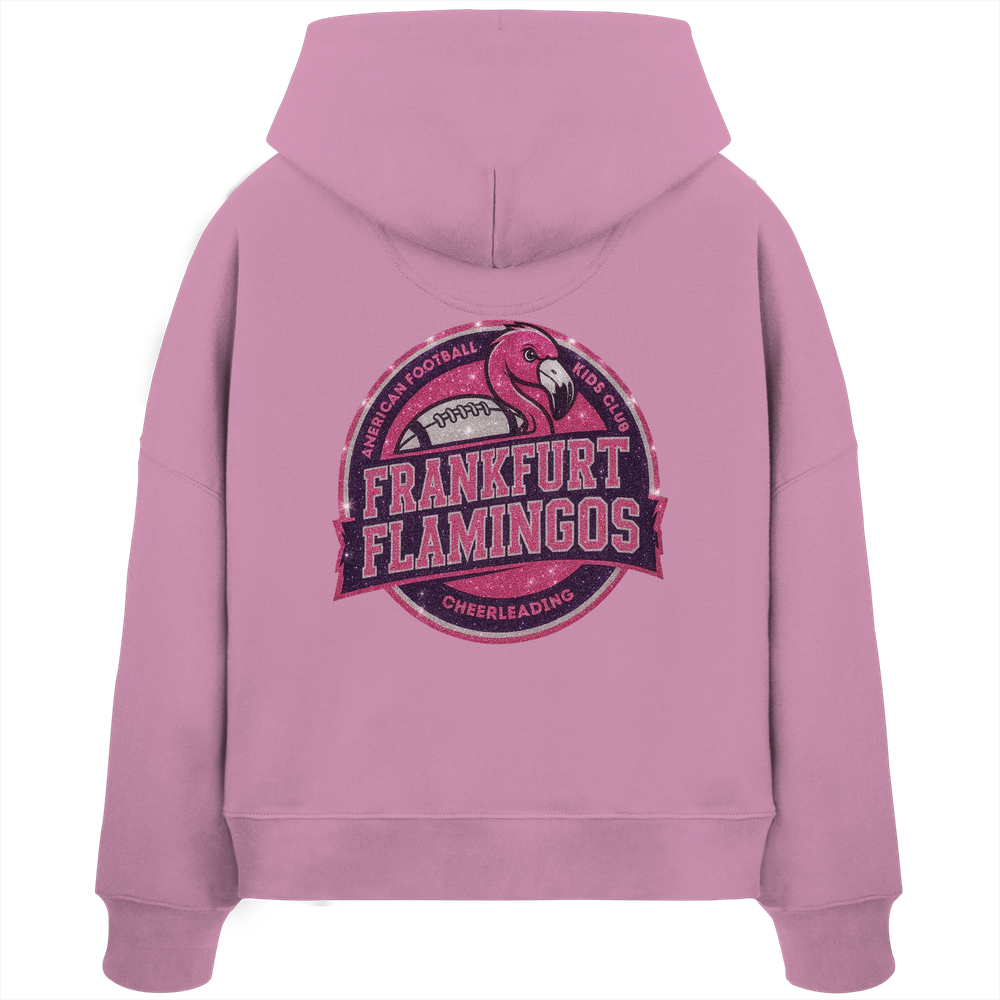 Frankfurt Flamingos - Womens Organic Boxcut Hoodie