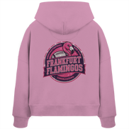 Frankfurt Flamingos - Womens Organic Boxcut Hoodie