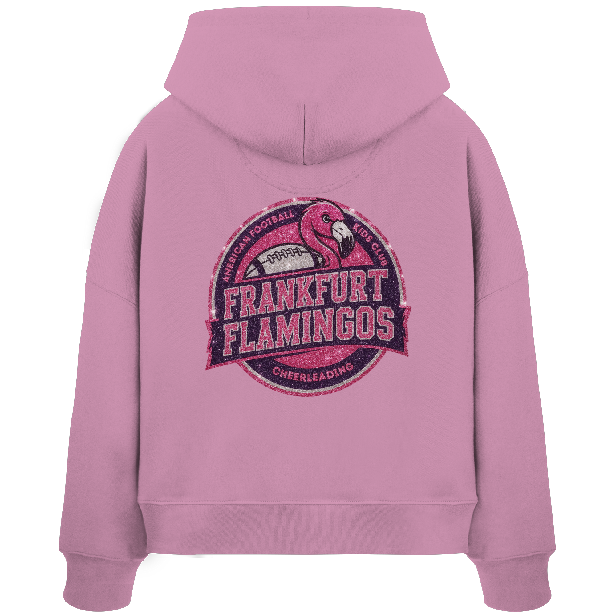 Frankfurt Flamingos - Womens Organic Boxcut Hoodie