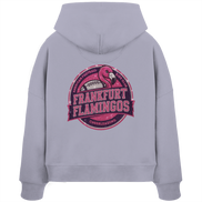 Frankfurt Flamingos - Womens Organic Boxcut Hoodie