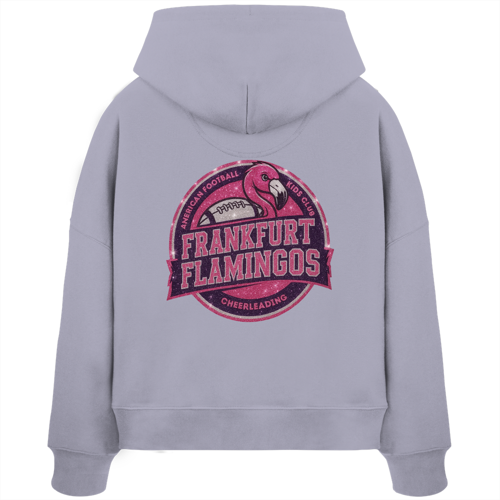 Frankfurt Flamingos - Womens Organic Boxcut Hoodie