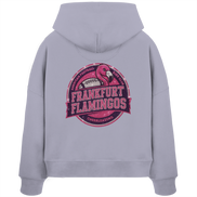 Frankfurt Flamingos - Womens Organic Boxcut Hoodie