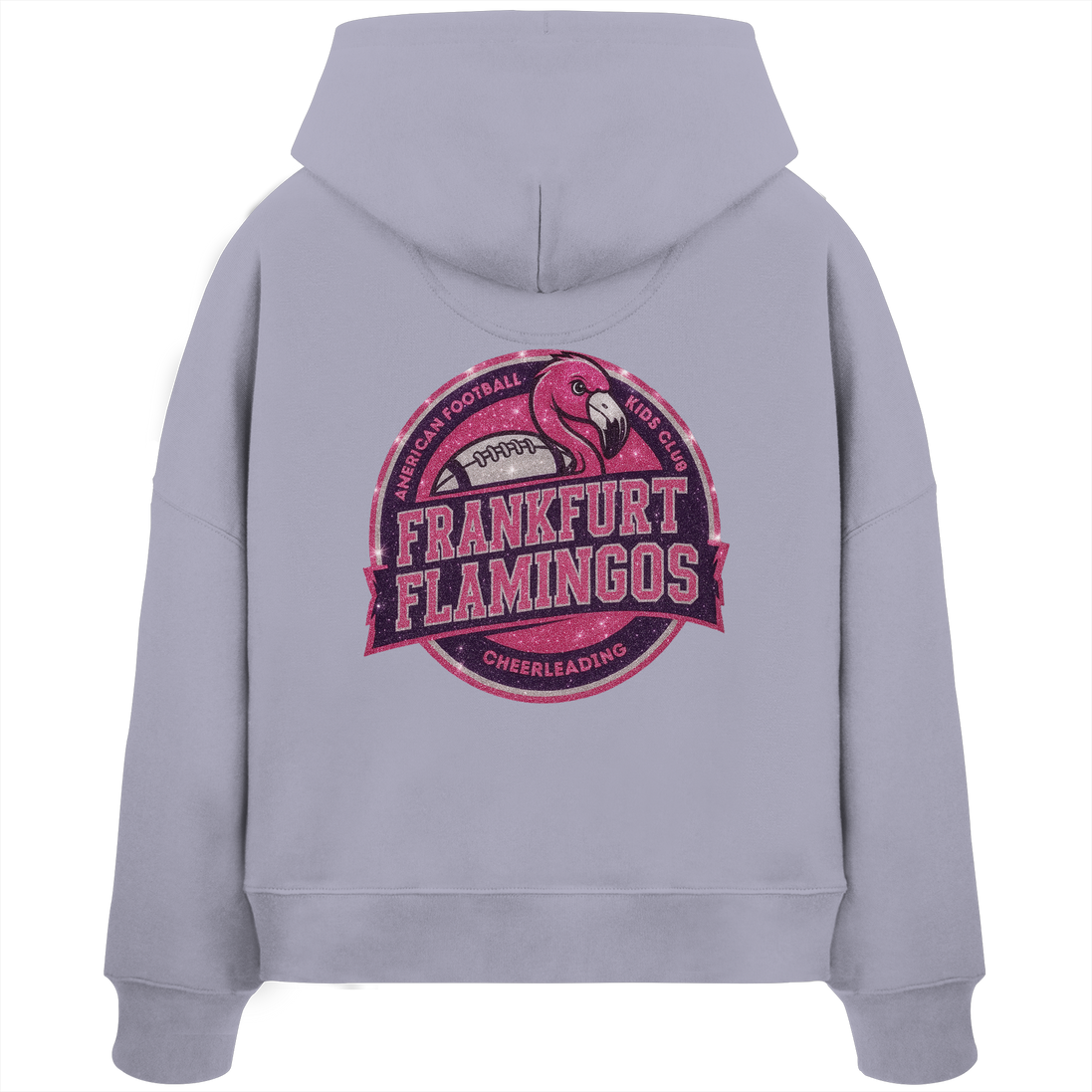 Frankfurt Flamingos - Womens Organic Boxcut Hoodie