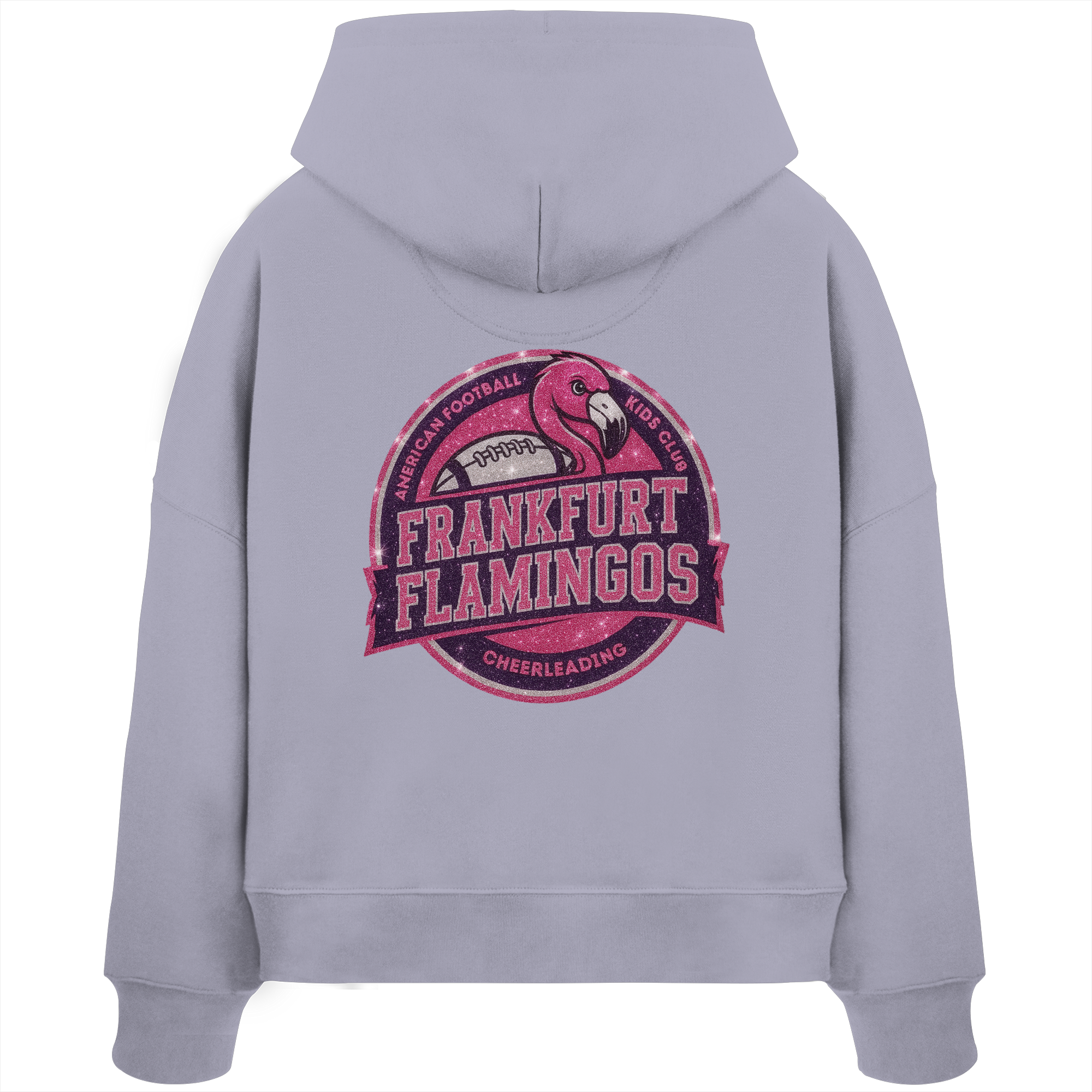 Frankfurt Flamingos - Womens Organic Boxcut Hoodie