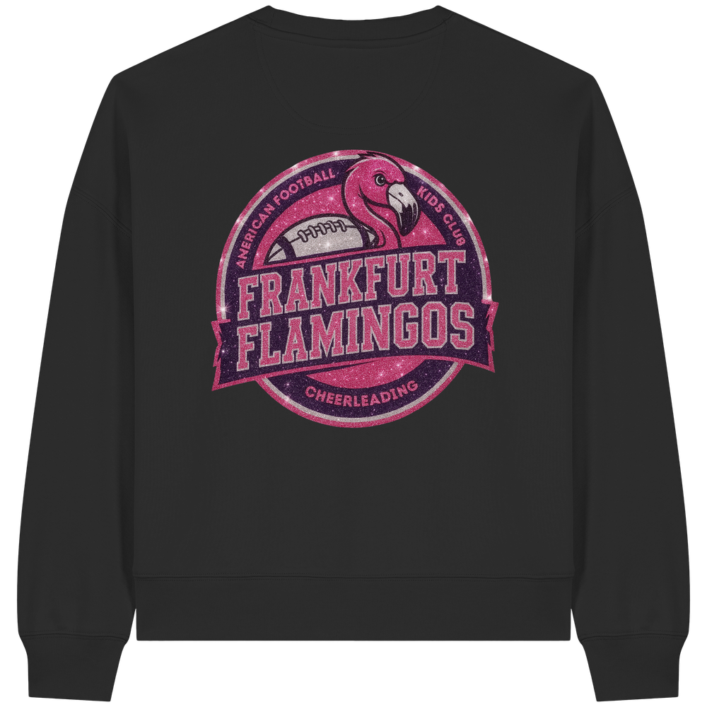 Frankfurt Flamingos - Womens Organic Boxcut Sweatshirt
