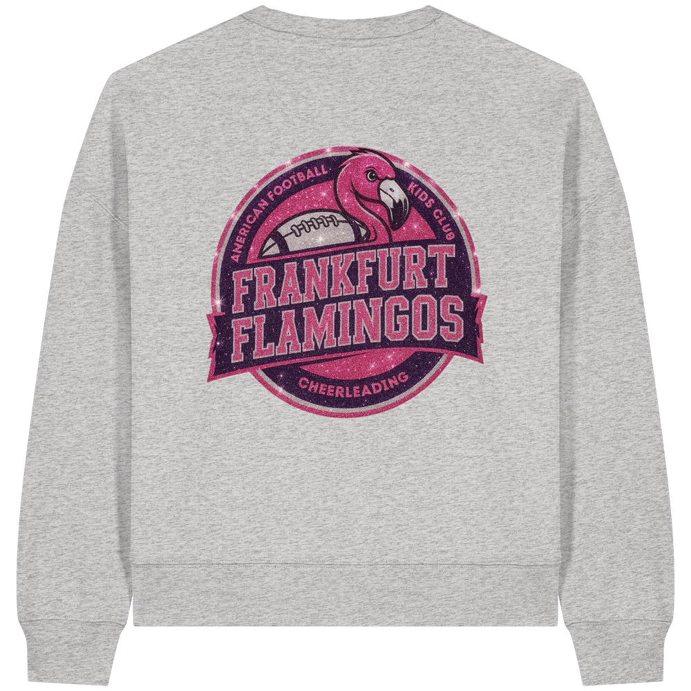 Frankfurt Flamingos - Womens Organic Boxcut Sweatshirt