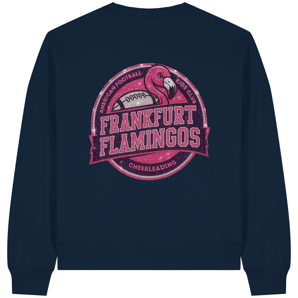 Frankfurt Flamingos - Womens Organic Boxcut Sweatshirt
