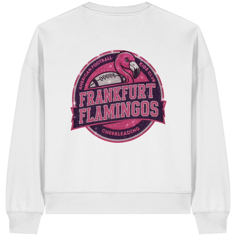 Frankfurt Flamingos - Womens Organic Boxcut Sweatshirt