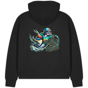 The Field is my Ocean - Womens Organic Boxcut Zipper