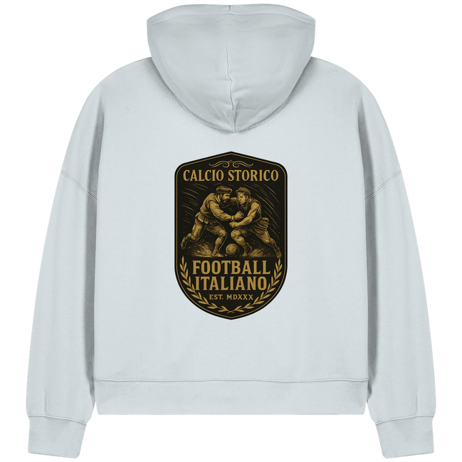 Calcio Storico III - Womens Organic Boxcut Zipper