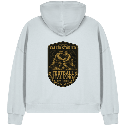 Calcio Storico III - Womens Organic Boxcut Zipper