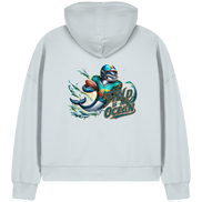 The Field is my Ocean - Womens Organic Boxcut Zipper
