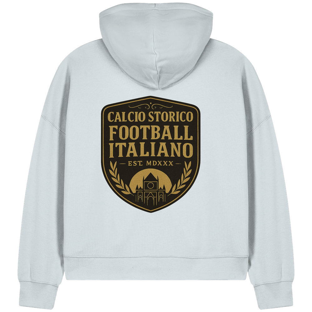 Calcio Storico IV - Womens Organic Boxcut Zipper