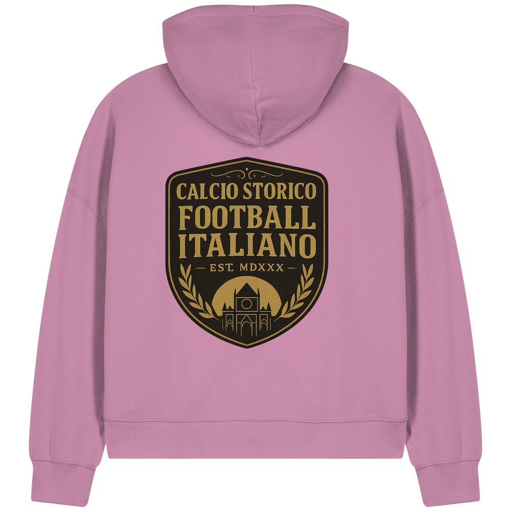 Calcio Storico IV - Womens Organic Boxcut Zipper
