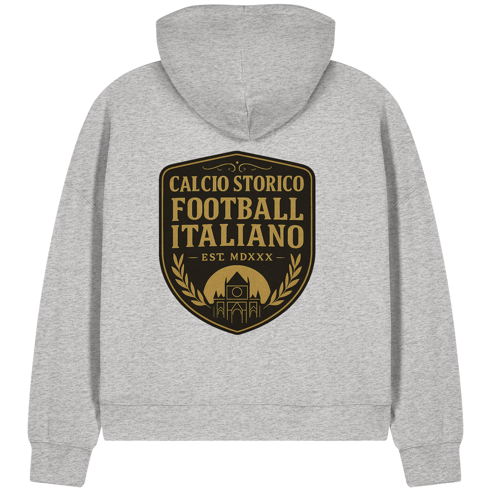 Calcio Storico IV - Womens Organic Boxcut Zipper