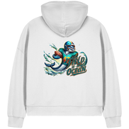 The Field is my Ocean - Womens Organic Boxcut Zipper