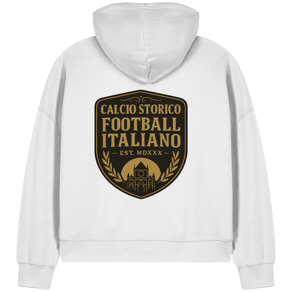 Calcio Storico IV - Womens Organic Boxcut Zipper