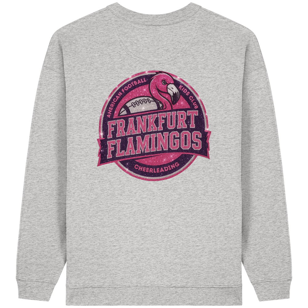 Frankfurt Flamingos - Womens Organic Oversized Sweatshirt