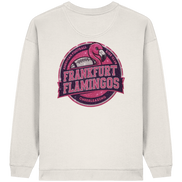 Frankfurt Flamingos - Womens Organic Oversized Sweatshirt