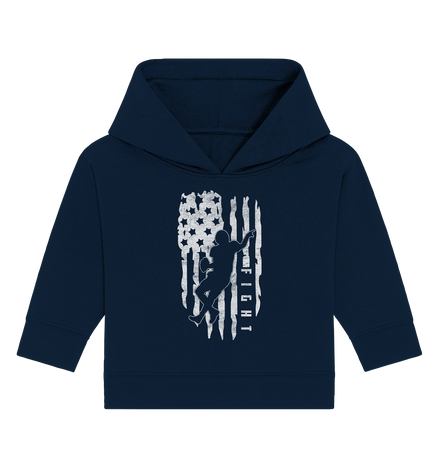 USA Flag Fight - Baby Organic Hoodie