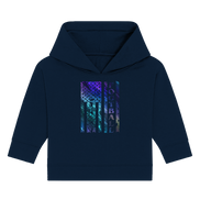 USA Football Flag - Baby Organic Hoodie