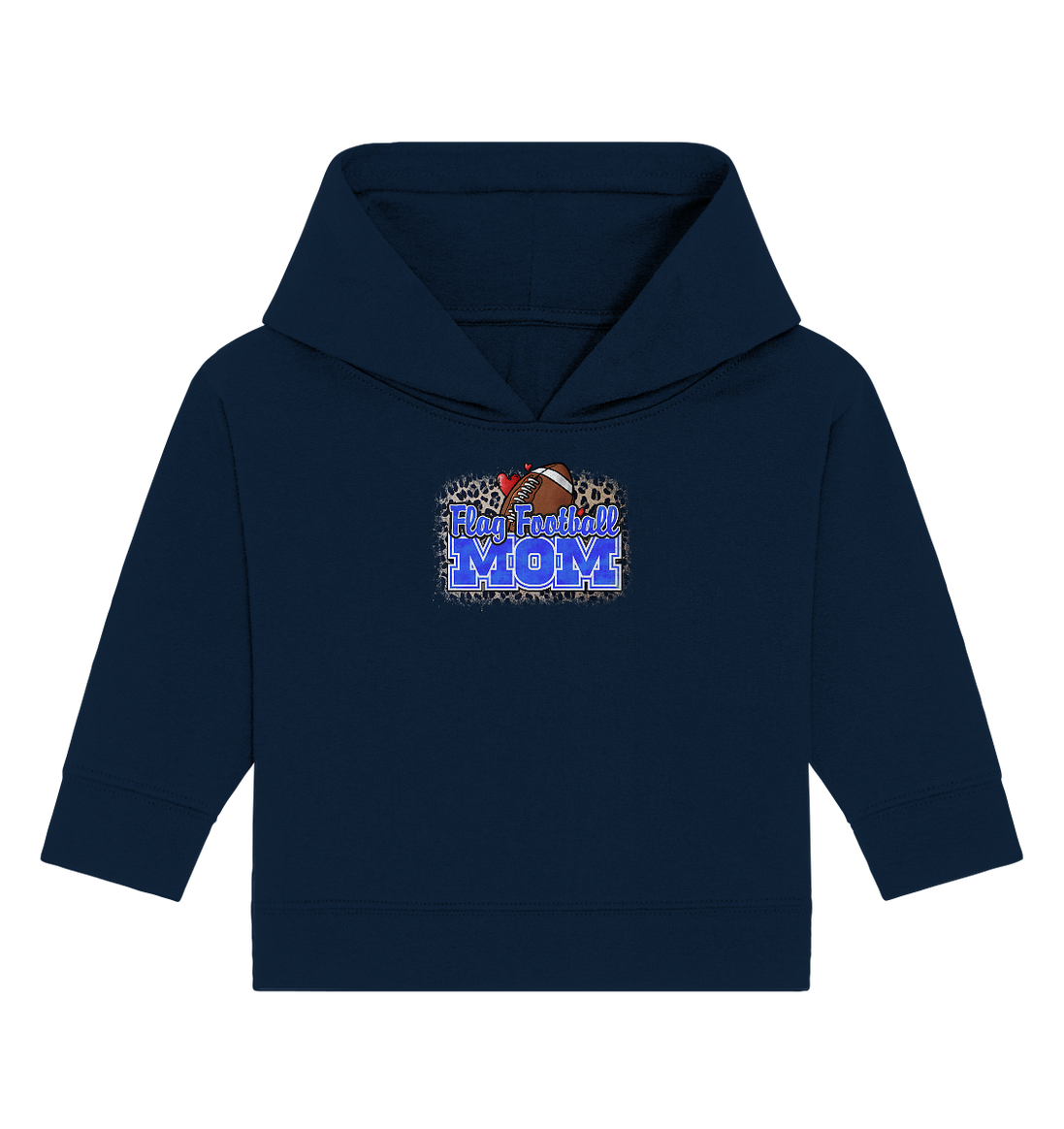Flag Football Mom - Baby Organic Hoodie