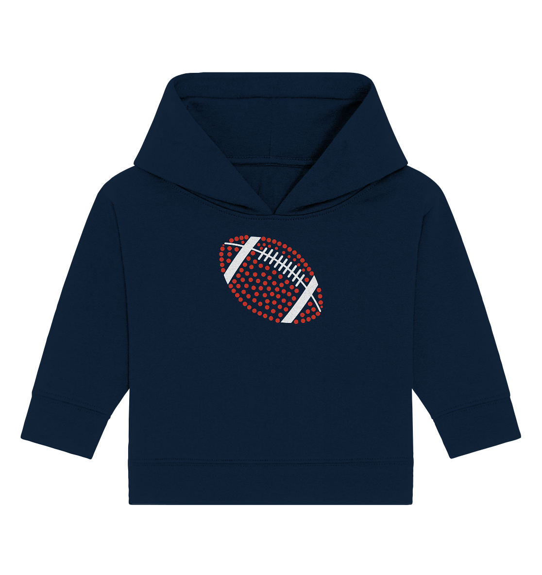 Football Dots - Baby Organic Hoodie