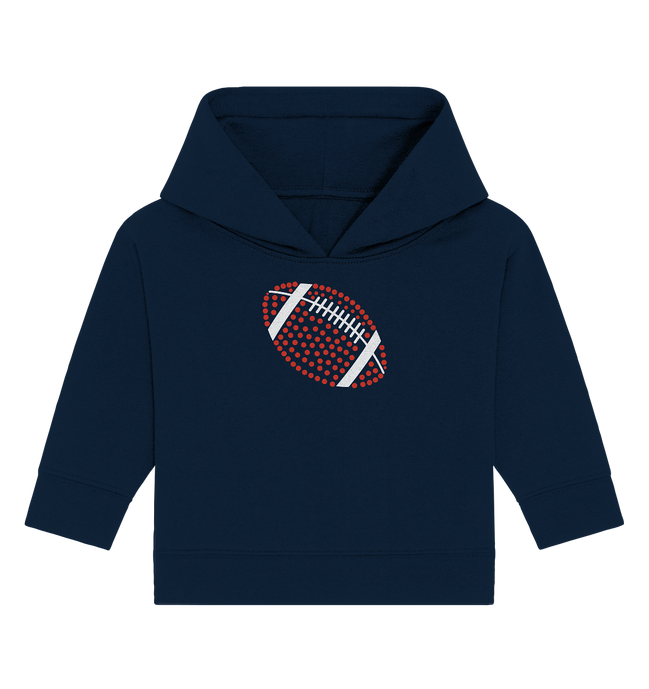 Football Dots - Baby Organic Hoodie