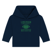 Lineman Heroes Green - Baby Organic Hoodie