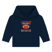 Lineman Quarterback Heroes - Baby Organic Hoodie