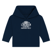 Lineman Serving Pancakes - Baby Organic Hoodie