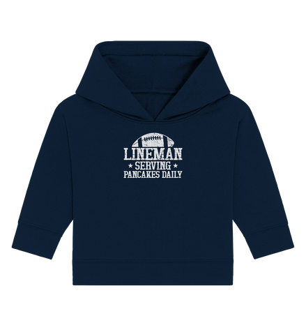 Lineman Serving Pancakes - Baby Organic Hoodie
