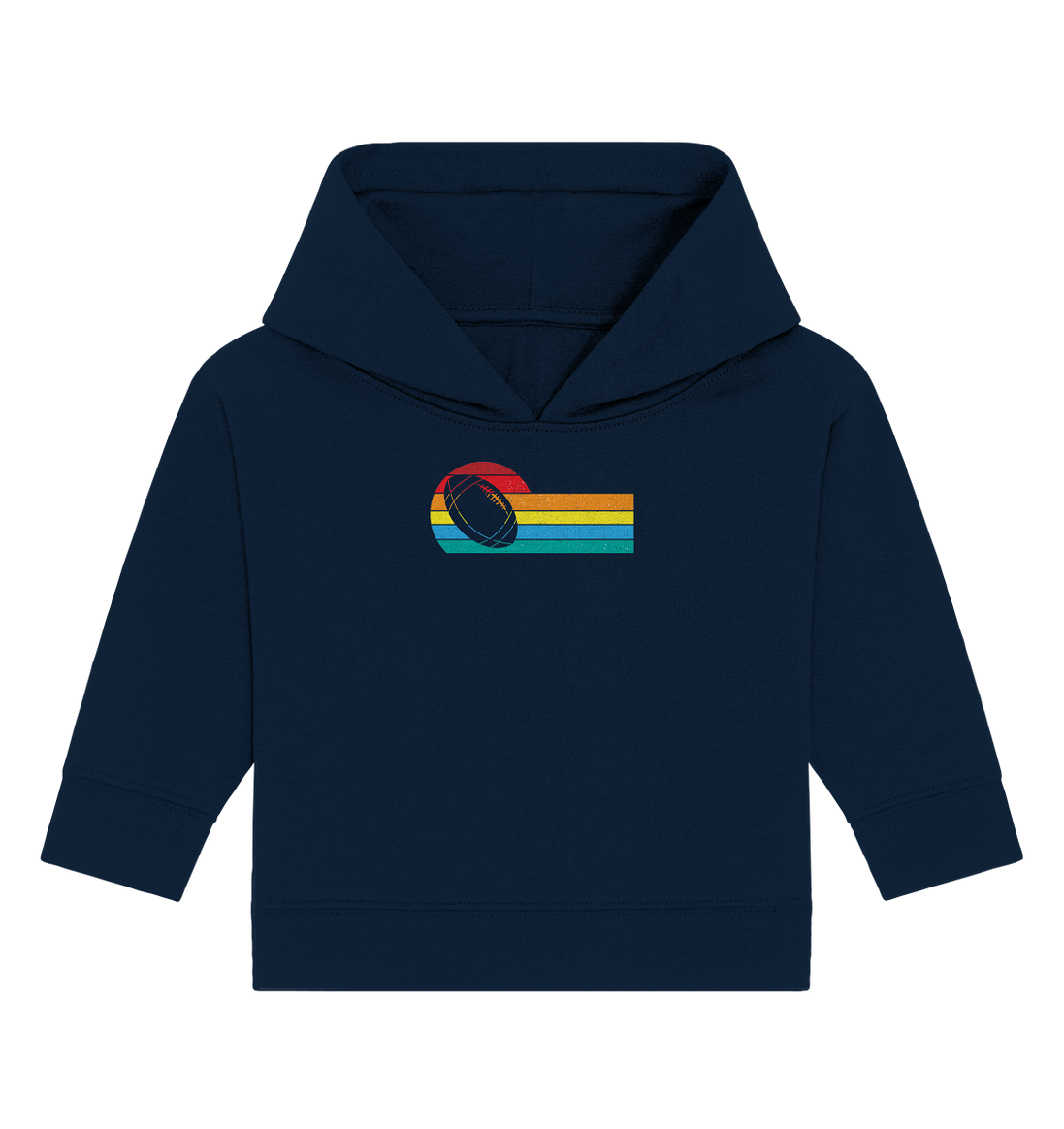 Rainbow Color Ball - Baby Organic Hoodie