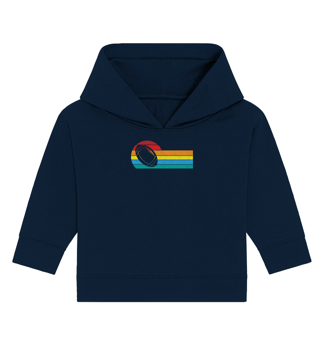 Rainbow Color Ball - Baby Organic Hoodie