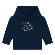 Glassy until Kick Off  - Baby Organic Hoodie