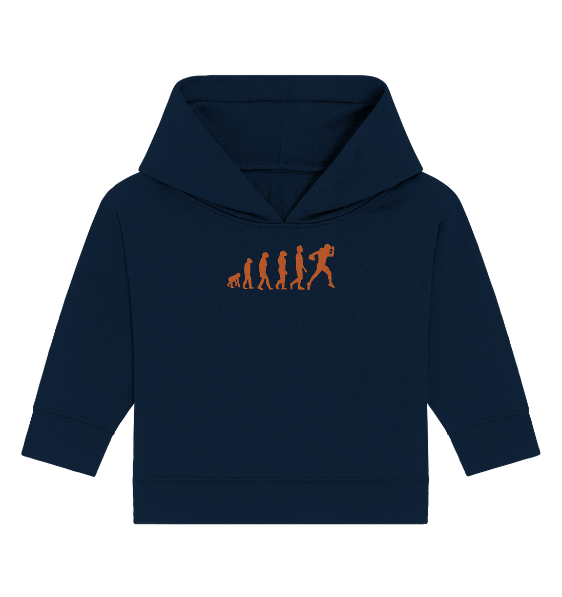 American Football Evolution - Baby Organic Hoodie