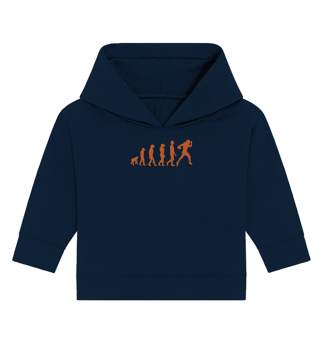 American Football Evolution - Baby Organic Hoodie