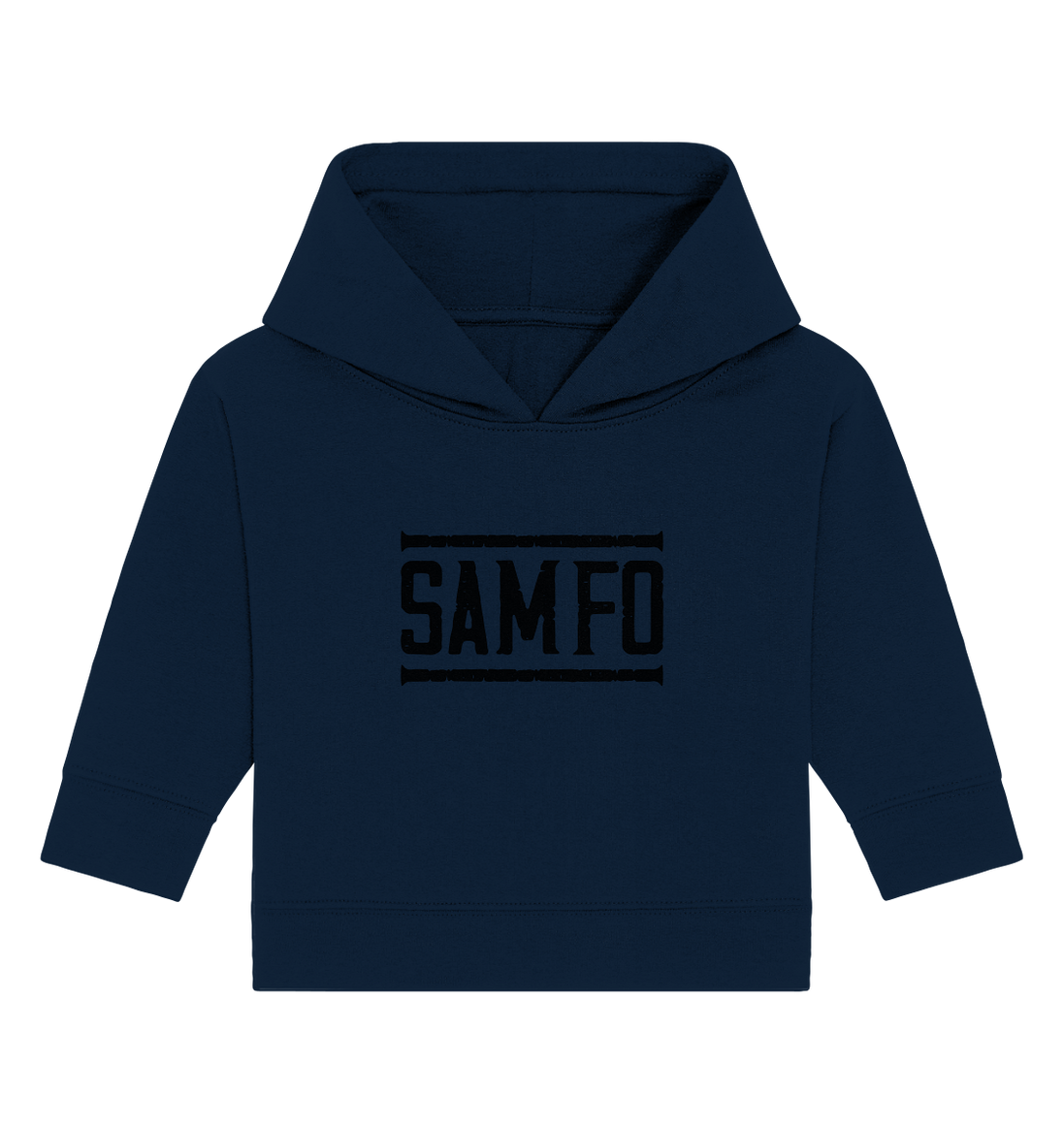 SAMFO black - Baby Organic Hoodie