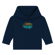 Flag Football Word Bubble - Baby Organic Hoodie