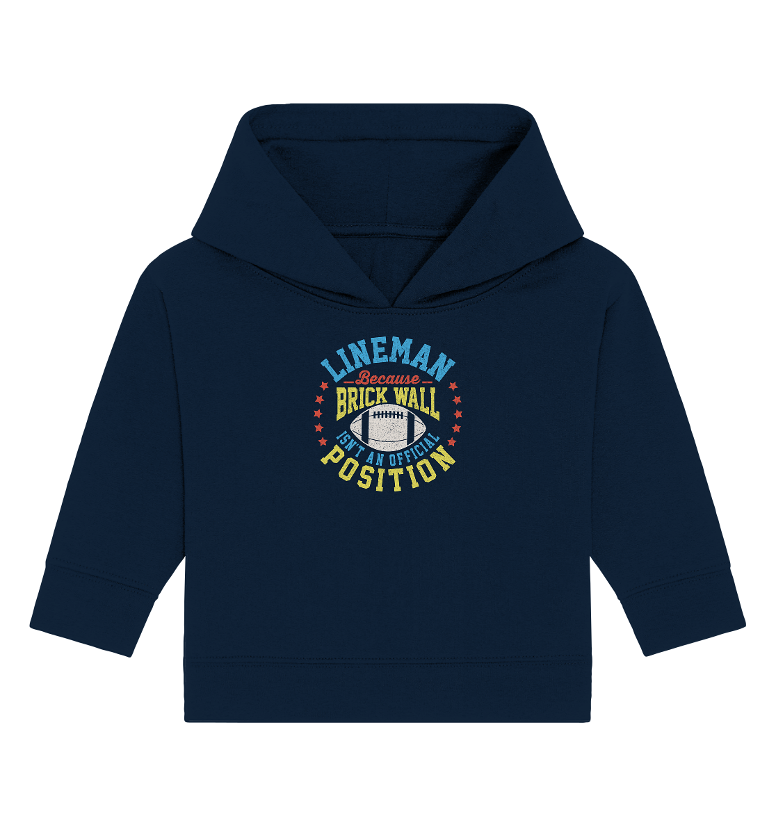 Lineman Brick Wall - Baby Organic Hoodie