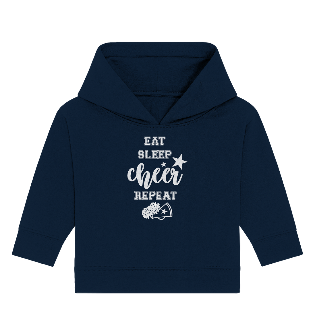 Eat Sleep Cheer - Baby Organic Hoodie