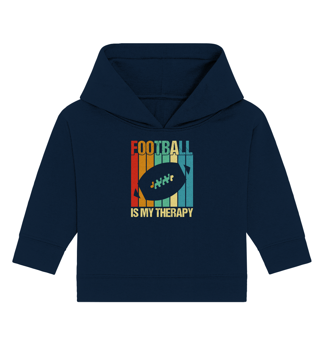 Football is my Therapy - Baby Organic Hoodie