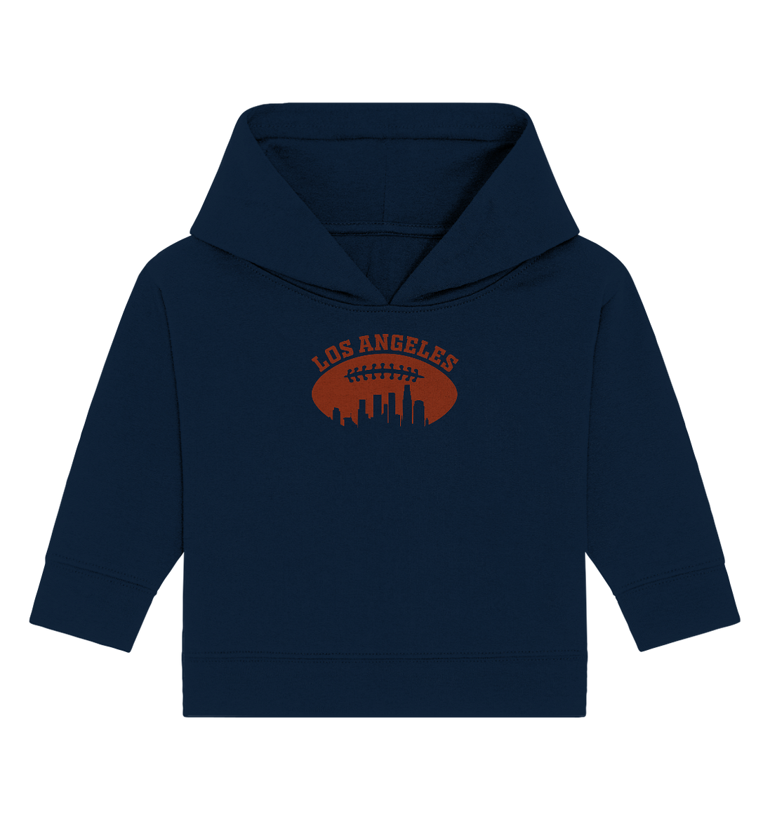 Los Angeles Football Silhouette - Baby Organic Hoodie