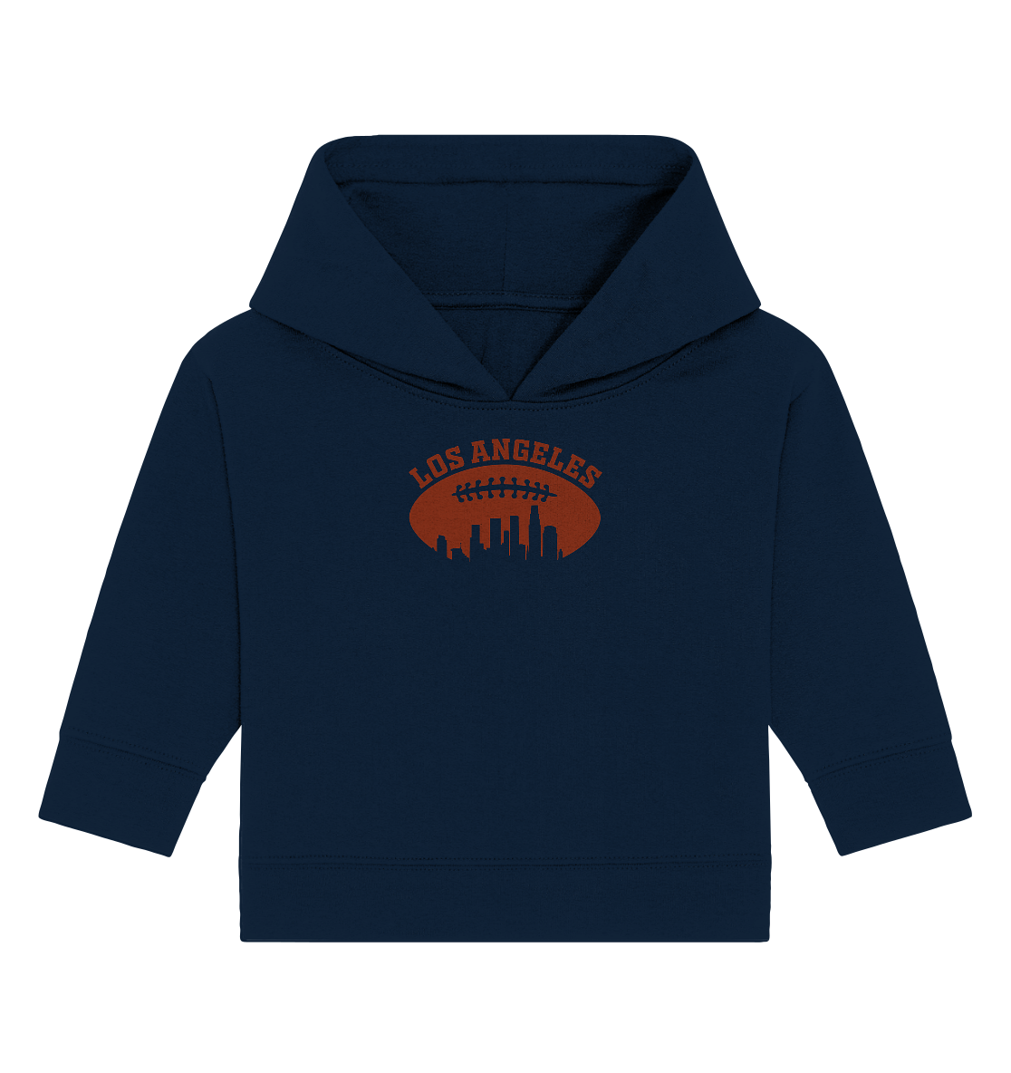 Los Angeles Football Silhouette - Baby Organic Hoodie