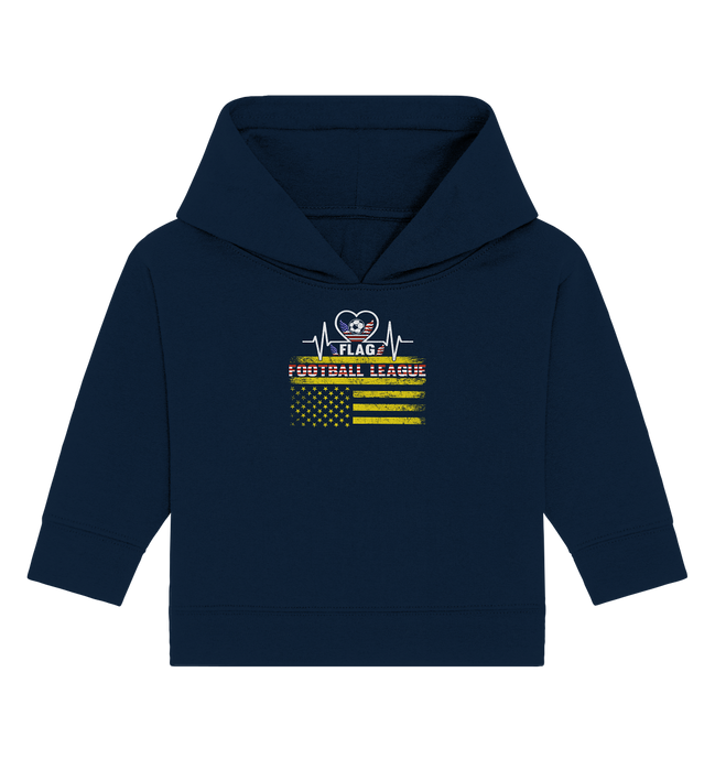 Flag Football League - Baby Organic Hoodie