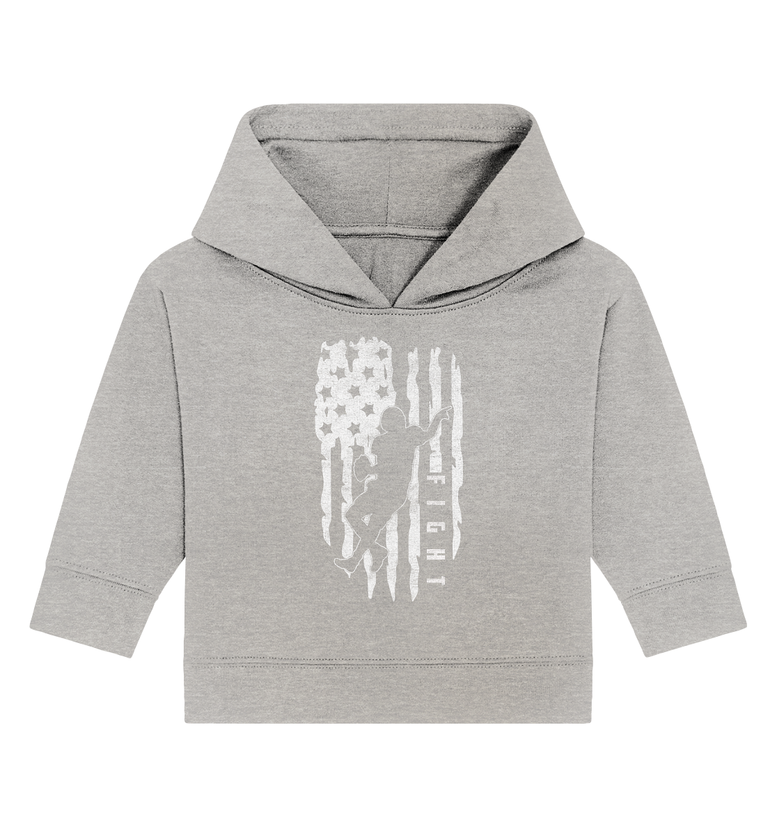 USA Flag Fight - Baby Organic Hoodie