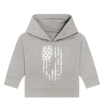 USA Flag Fight - Baby Organic Hoodie