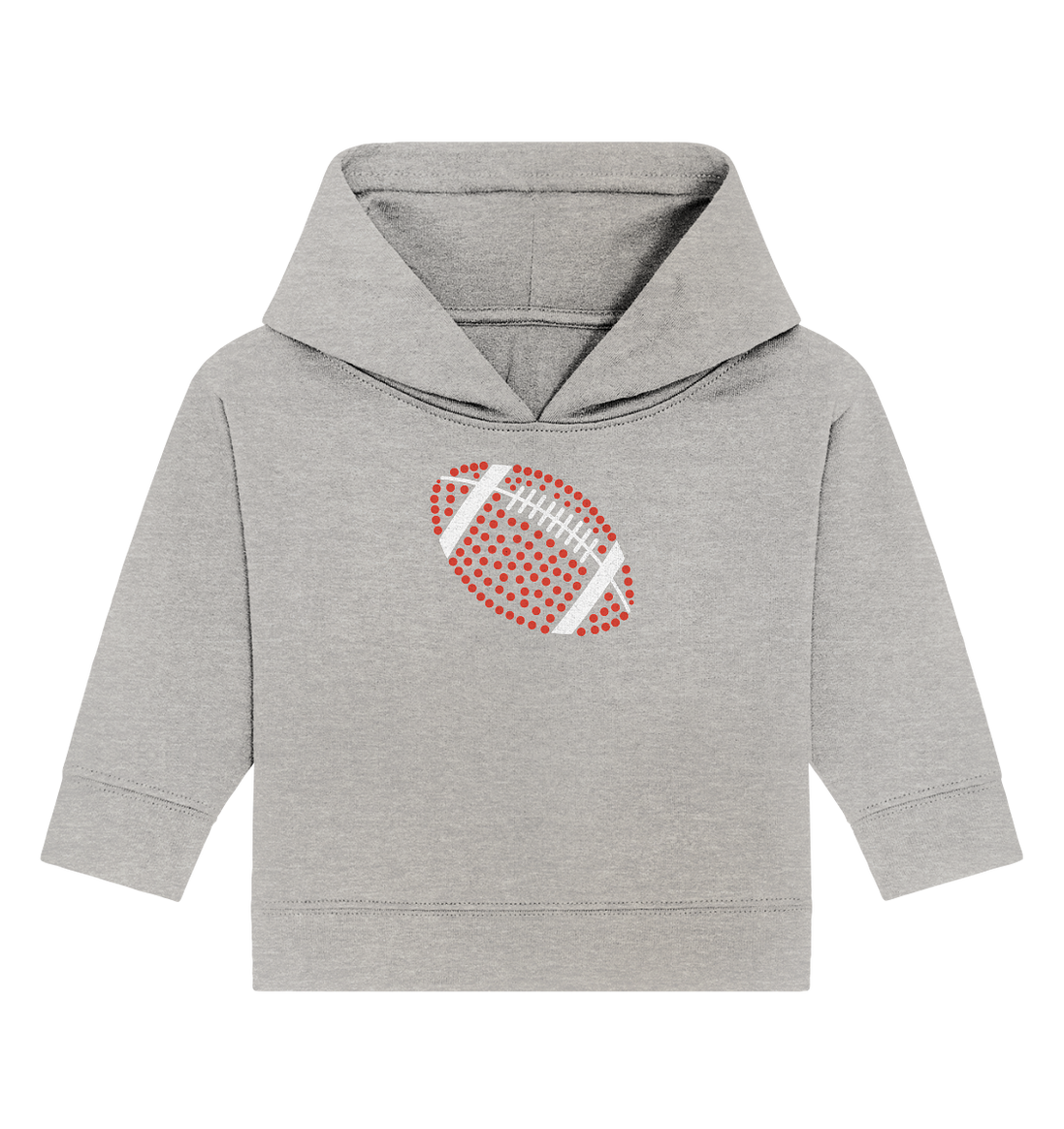 Football Dots - Baby Organic Hoodie