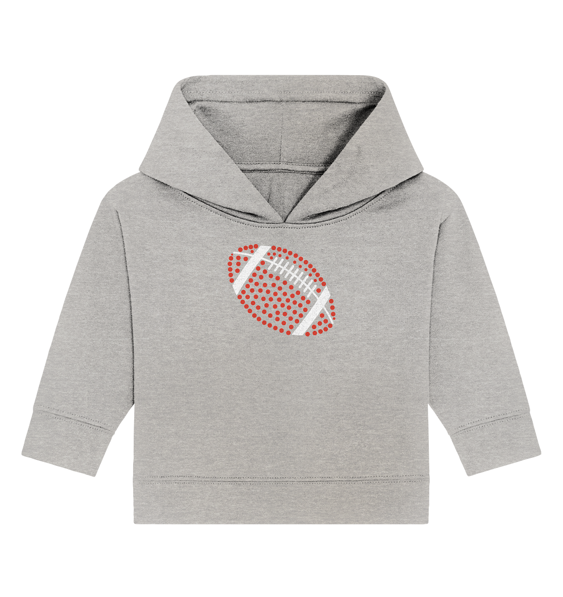 Football Dots - Baby Organic Hoodie